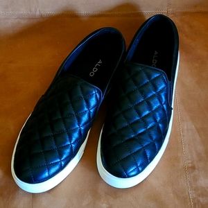 Aldo, BLACK sneakers, 9